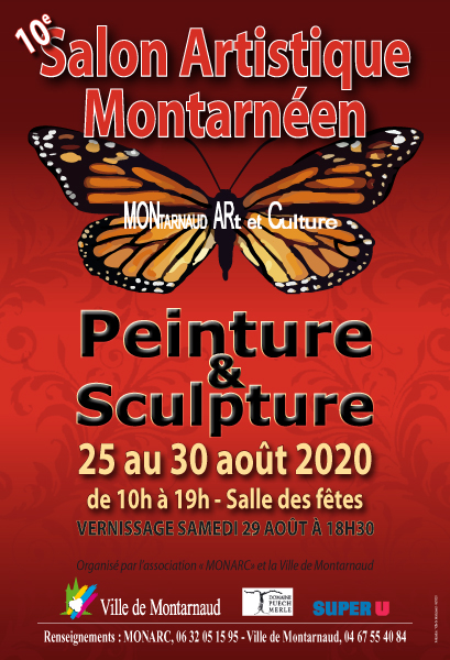 Affiche 8e Salon Artistique Montarnéen