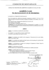 ARRÊTÉ N°4489 De stationnement et de circulation - Les Estivales 2020 - JPEG - 1004.6 ko