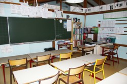 Une salle de classe élémentaire - JPEG - 22.5 ko